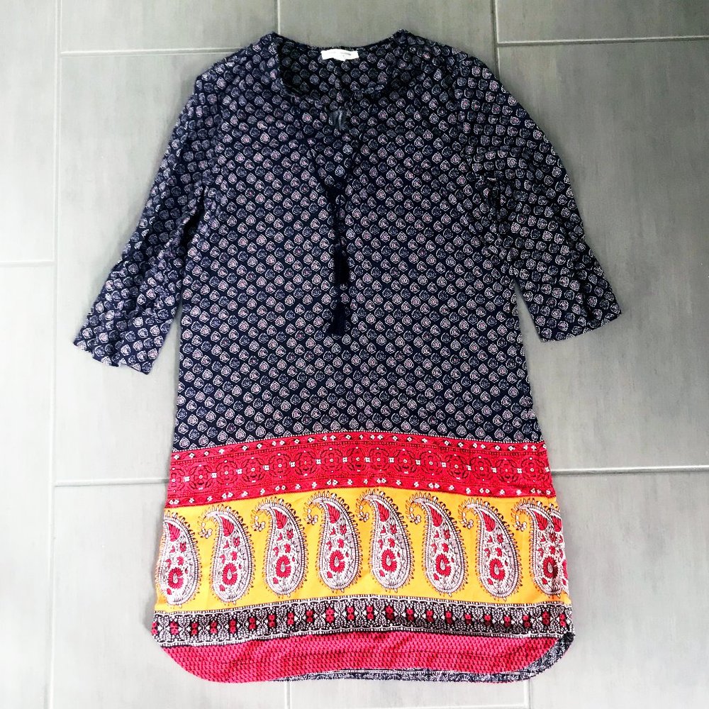 NOT FOR SALE - Beach Lunch Lounge Collection Paisley Casual Dress